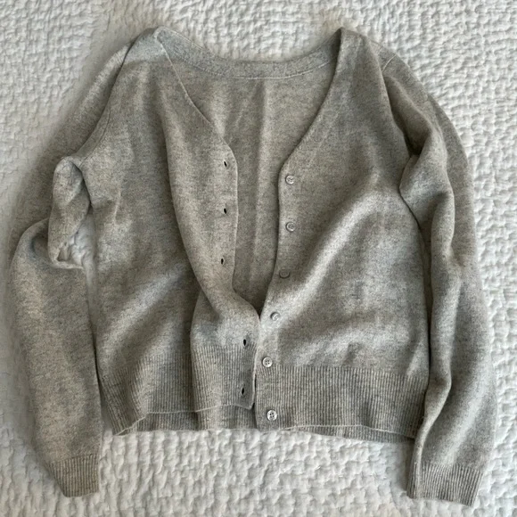 Camaïeu Cashmere Sweater (French) - Gray - Picture 2 of 9